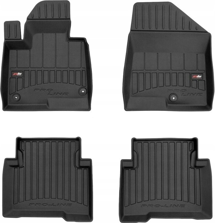 MATTEN, FUSSMATTEN, GUMMI-FUßMATTEN HYUNDAI SANTA Fe 3 2012-2018, 3D-MULDE