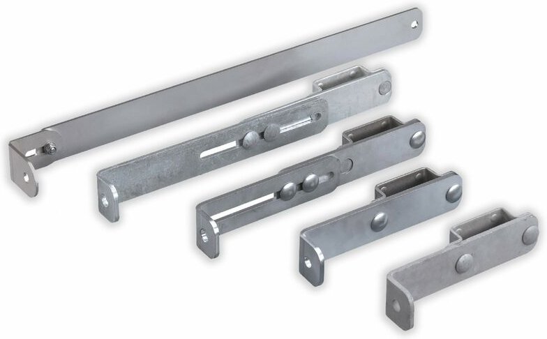 Hailo Wandhalter für Steigleitern Typ VAO 40x20mm Holm Stahl verzinkt 165-215mm verstellbar