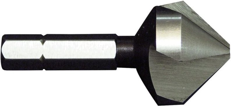 Projahn Kegelsenker HSS-G 90° 3schn. 1/4 6kt Schaft 20,5 mm