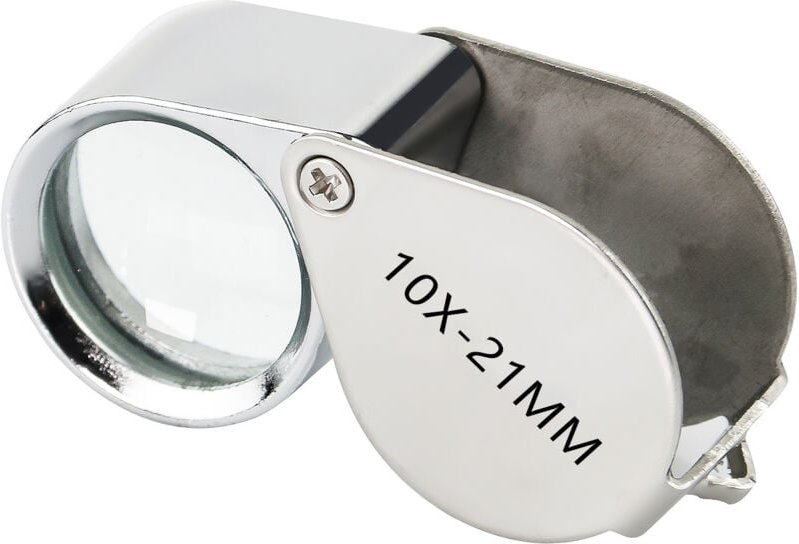 Shining House - Uhrmacher-/Juwelierlupe. Vergrößerung 10x 21 mm
