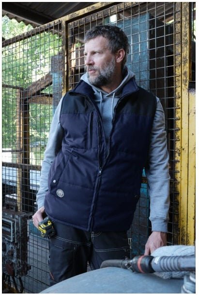 Thumbnail - BOSSEUR Berni Weste - Marine/Schwarz - XXL - 11905-017
