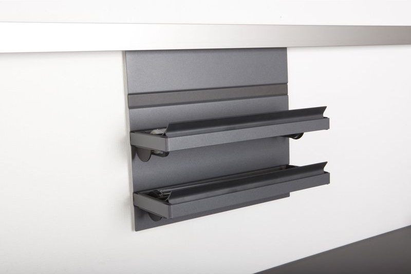 Kesseböhmer Linero MosaiQ graphitschwarz rollinero Folienabroller von sotech