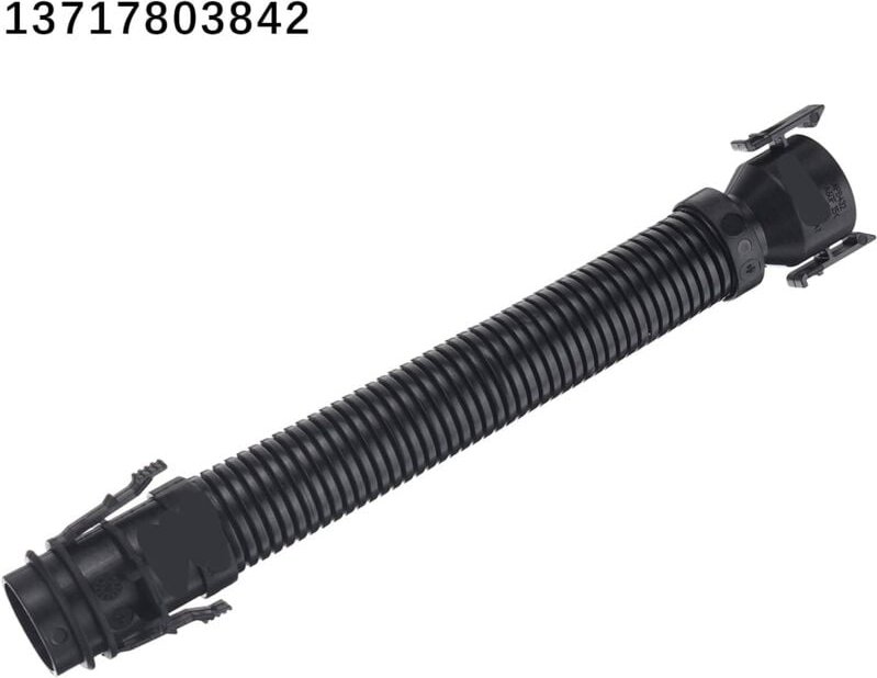 Ansaugluftfilterschlauch – 13717810772 13717803842 für E81 E90 E91 E60, b-mw 1 3 4 5 6 7 X1 X3 X4 X5 X6 (schwarz)