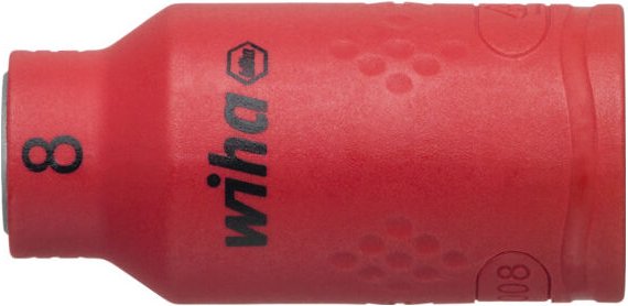 Steckschlüsseleinsatz isoliert 3/8' Außensechskant 8,0 mm (43065) - Wiha