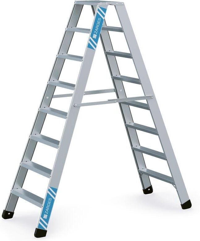 Zarges Bockleiter Seventec B 2x8 Stufen