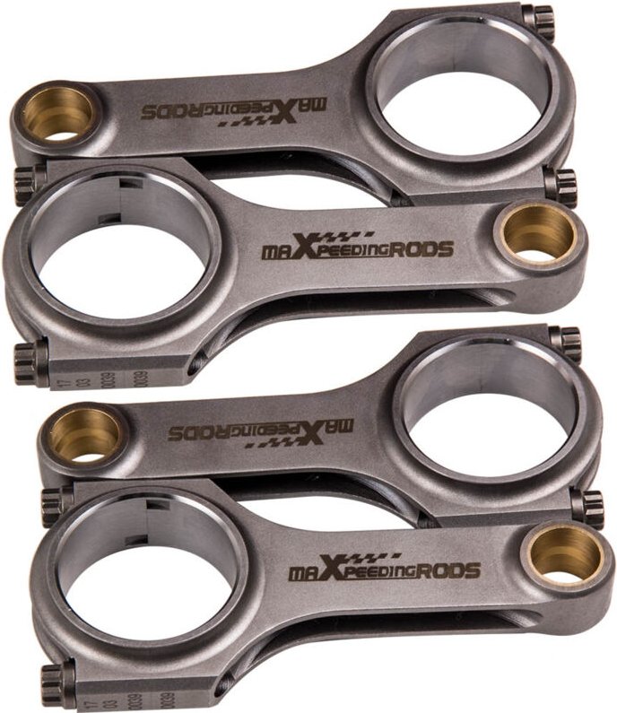 H-Beam Connecting Rods Pleuel für nissan QR25 QR25DE 2.5L L4 ARP2000 5.6299'