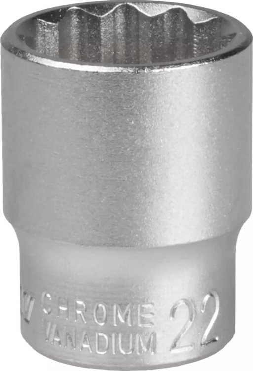 MJW Steckschlüsseleinsatz 1/2" 12-kant 22 mm