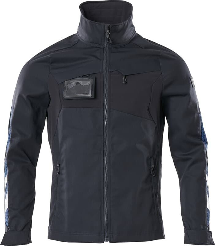 Accelerate Jacke Stretch Zones 18509 leichte und elastische Arbeitsjacke, Farbe: Schwarzblau - 010, Größe: 3XL - Mascot