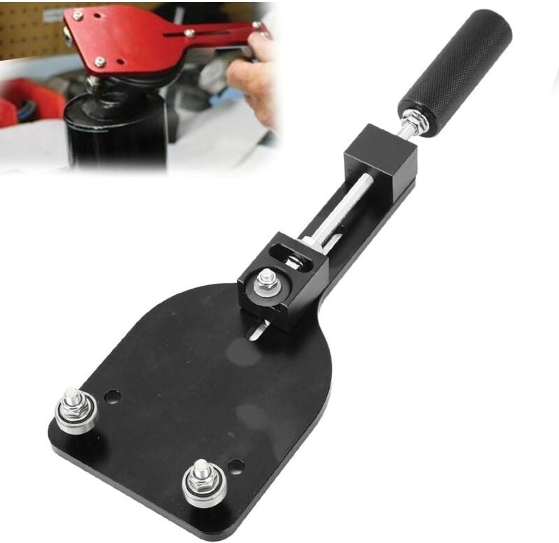 77750 Ölfilter-Schneidwerkzeug für Ölfilter, Schneidbereich 2-3/8 bis 5 Zoll, Schwarz - Rosvola