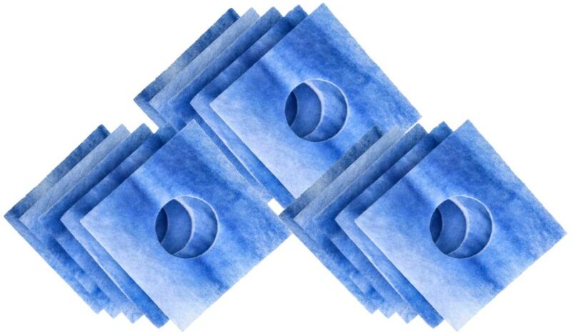 15x Filter kompatibel mit Lüftungsgerät, Bad Lüfter Ersatz für Limodor 00010 - Vhbw