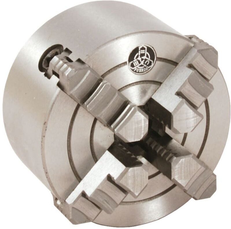 4-Backen-Drehf. ø 125mm einzelsp.