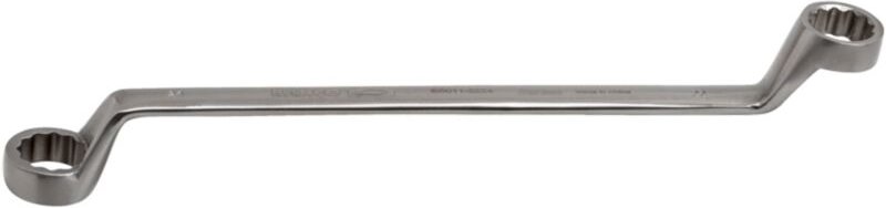Bahco Gekröpfter Edelstahl-Doppelringschlüssel, 8 mm x 9 mm, 190 mm