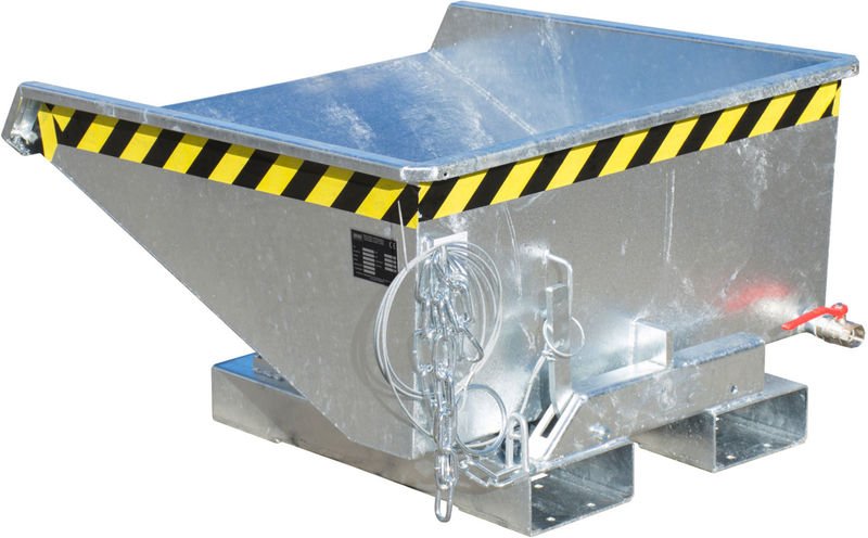 Bauer Mini-Spänebehälter EXPO-E 225, feuerverzinkt