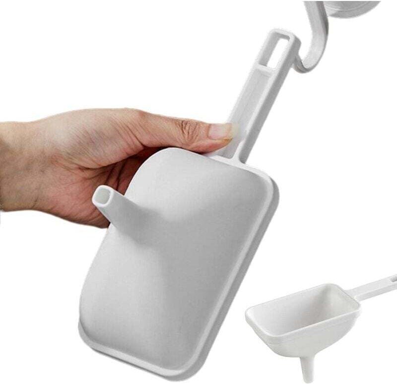 Trichter mit breiter Öffnung, kleine Trichter für Flaschen – Küchenzubehör, rechteckige Filter zum Umfüllen von Flüssigk...