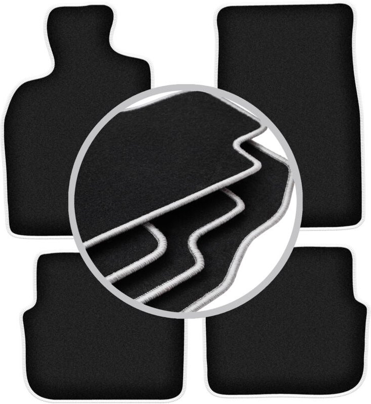 CARLUX-SILVER Autofußmatten für: Lexus GS II Limousine (1997-2005)