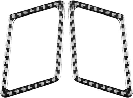 Thumbnail - Tlily - Für bmw- X3 E83 2006-2010 Carbon Fiber Instrument Seite Air Outlet Panel Dekorative Abdeckung Trim Aufkleber Zub...