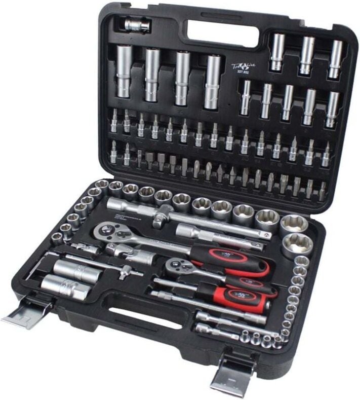 Trendline - Steckschlüssel-Set Steckschlüsselsatz 94-teilig im Koffer 1/4