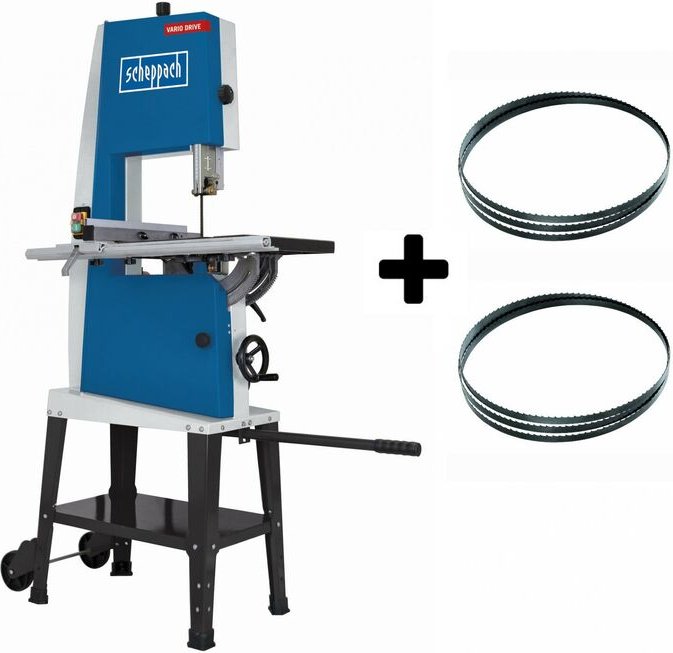 Scheppach - bandsäge holzbandsäge 315 mm 230V 800W BASA3 + 2 sägeblatt
