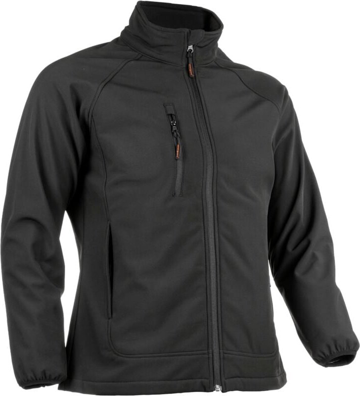 Arbeitsjacke aus Softshell, wasserdicht SHIKIMI - Schwarz L - 48/50