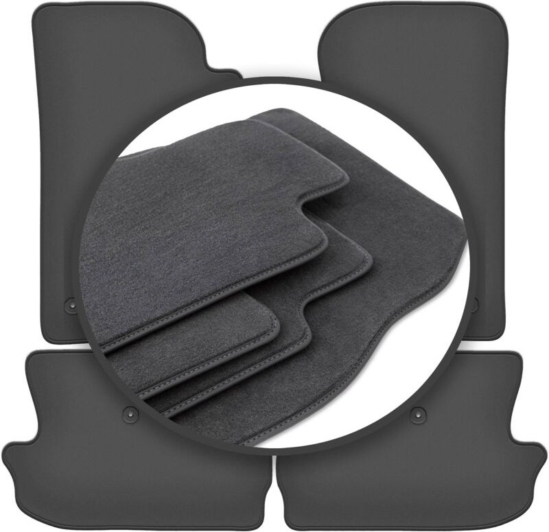 Premium-Fußmatten für: Jeep Wrangler JL 4-Türer (2017-)