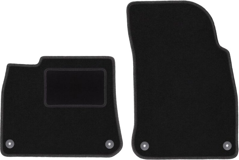 Vordermatten schwarz für: Volkswagen Touareg III SUV (2018-)