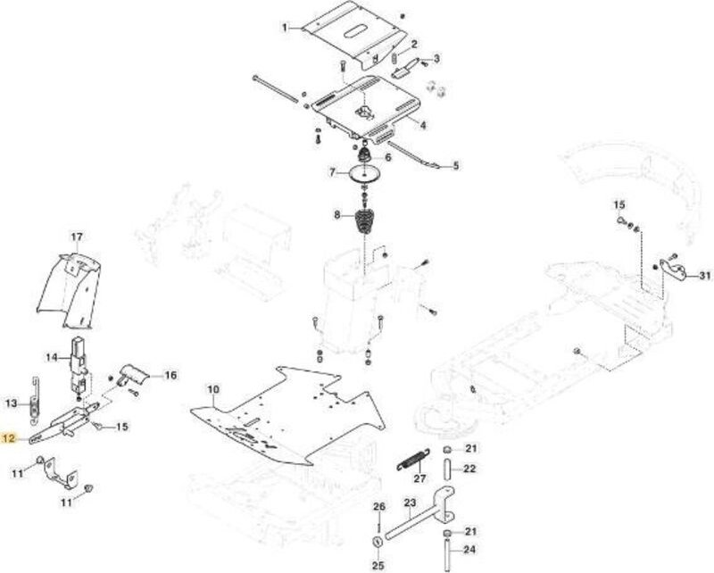 Original Stiga Pch Vngs Plattenhebehaken – 387256055/0