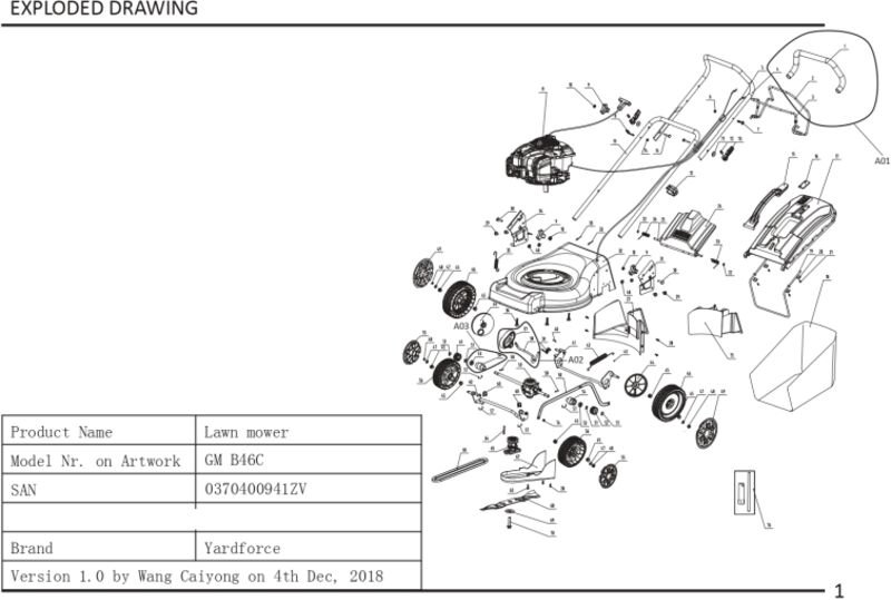 Spannfeder - 1350263001 für gm B46C, gm B46CK, gm B46E, lm G46D, inv B4046 t, inv B4046 T2B, lm G46E