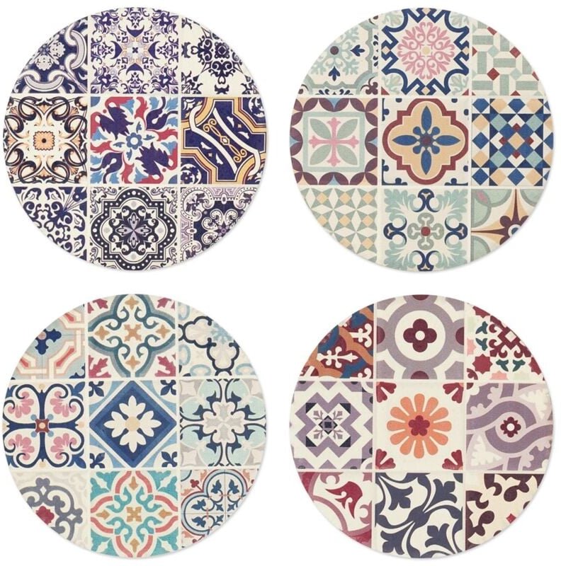 Signes Grimalt Kochbeiträge Postavas Set 4 Einheiten Brown Postavas 11x11x1cm 18975