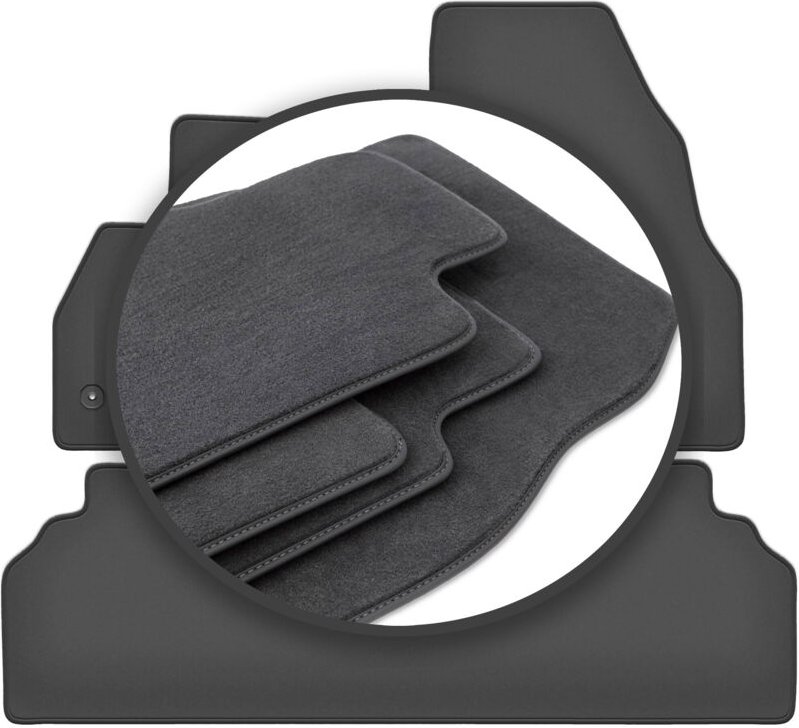 Premium-Fußmatten für: Renault Kangoo II Kombivan (2007-)