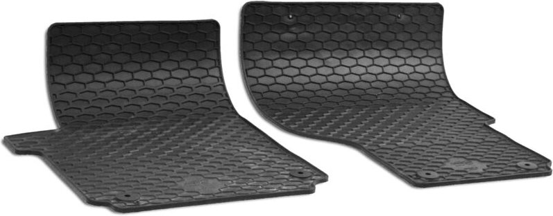 Walser - Gummimatten DirtGuard für vw Amarok 09/2010-2022, 2-teilig