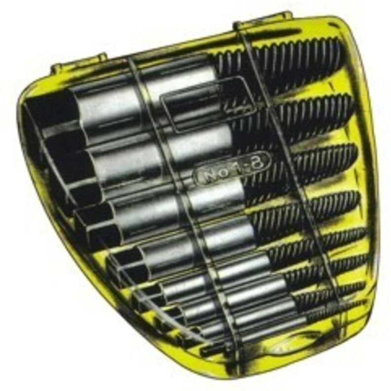 Jonnesway wykrętaki urwanych śrub 8cz. ag010104