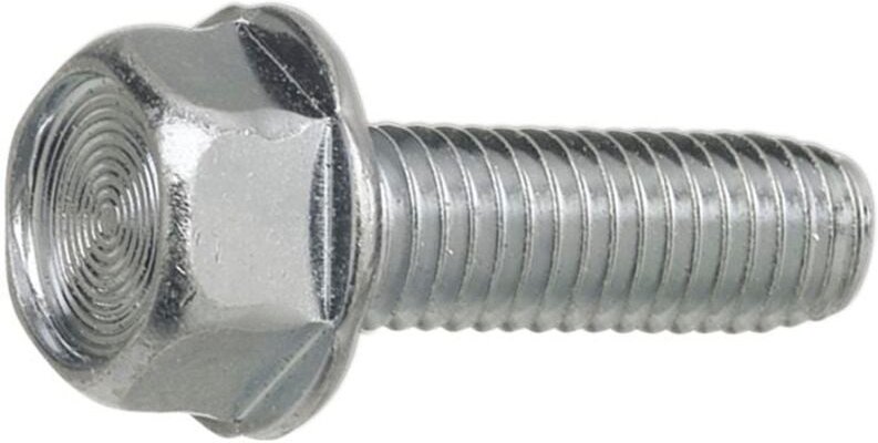 No Brand - DIN7500DE (d) m 8x20 verzinkt gewindefurchende 6kt-Schraube mit Bund