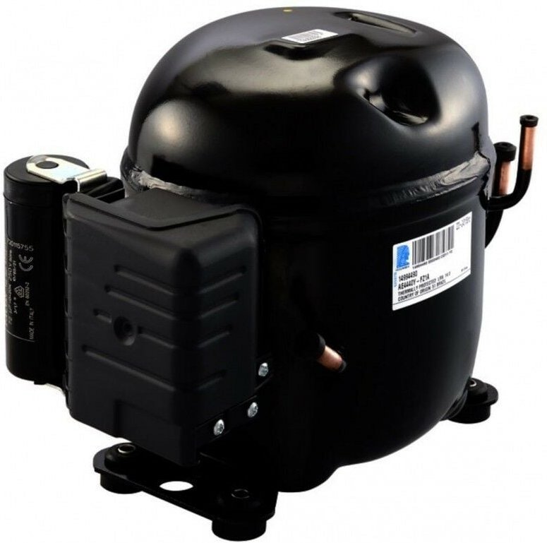 Reporshop - Tecumseh-Kompressor CAE4450Z/AE4450Z-FZ1A R404A 220V 1CV Mitteltemperatur 885 cm3