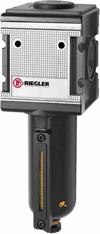 Vorfilter »multifix«, mit Metallbehälter, 0,3 µm, bg 4, g 1 - Riegler