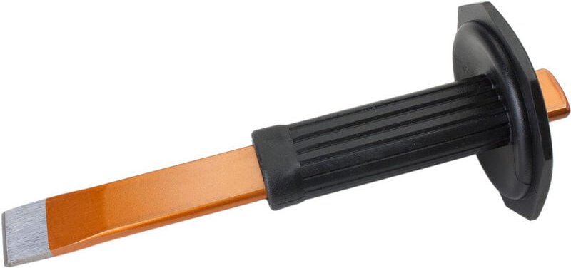Thumbnail - Karosseriemeißel mit Handschutz, 240 x 26 x 7 mm - Dönges