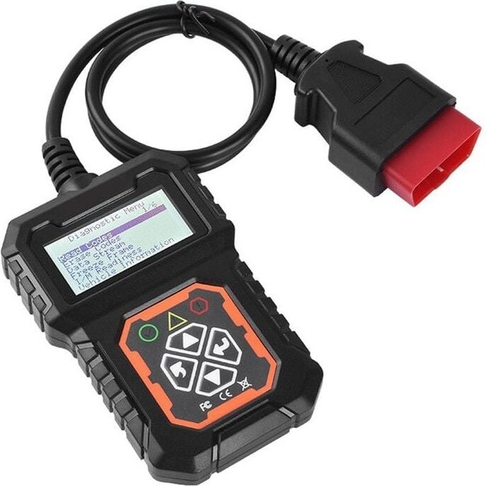 Universelles OBD2-Autodiagnosetool, unterstützt französische OBDII-Fehlercodeleser und -löscher für Automotoren.