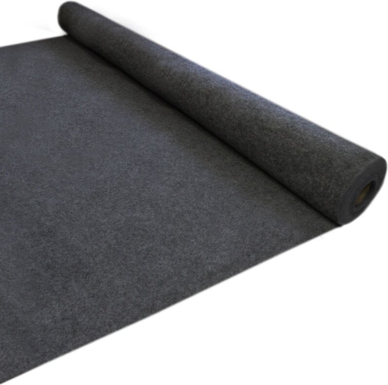 Monster-shop - Auto Verkleidung Autostoff Anthrazitgrau Fahrzeug Innenraum Elastisch 2m Breit