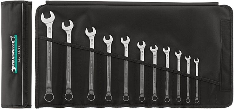 Stahlwille - Ringmaulschlüsselsatz openbox 14 11-tlg.SW 8-22mm Form b cr-a-sta