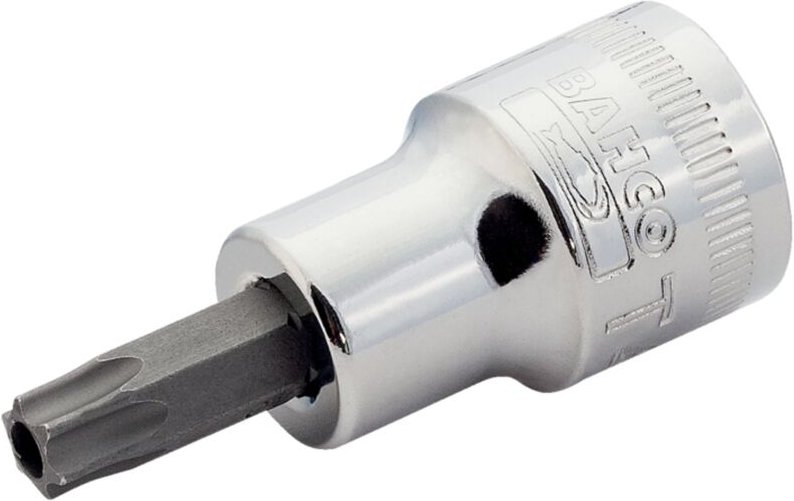 Bahco - 3/8 Schraubendreher-Einsatz für TORX-Schrauben, TR50, Einzelhandelsverpackung