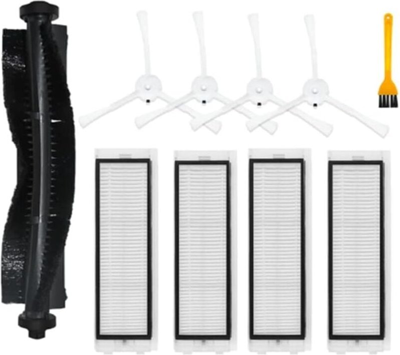 für 360 S5/S7/S7 Pro Roboter-Staubsauger Ersatzteile HauptbüRste SeitenbüRste Hepa-Filter Wassertankfilter