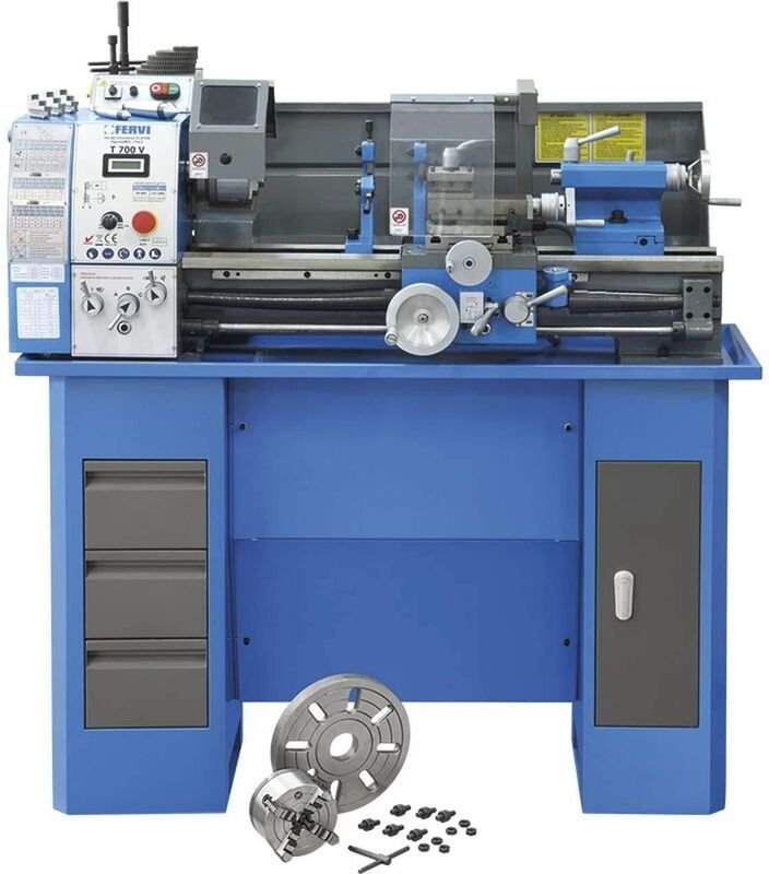 230 v metalldrehmaschine drehmaschine drehbank Fervi T700V