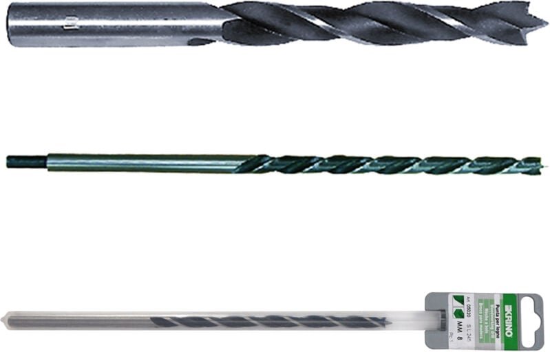 Holzbohrer 4 mm, spiralförmig, für präzise und saubere Bohrungen