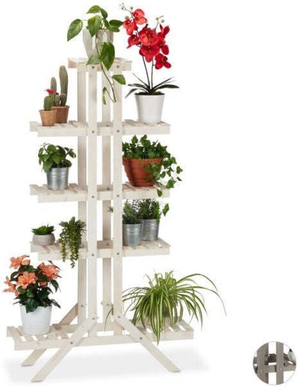 5 tier flower rack