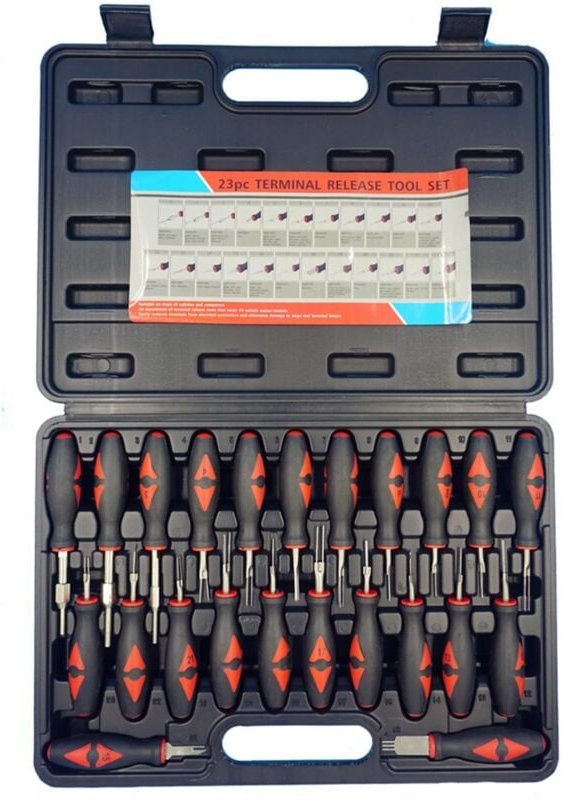 Zoternen - ywbl-wh Werkzeugsatz Zum Entfernen von Anschlüssen mit Edelstahlspitzen, Werkzeugsatz Zum Auswerfen von Ansch...