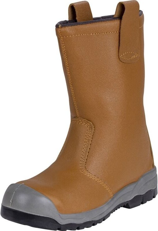 Sicherheitsstiefel gefüttert S1P CI Bronze 42