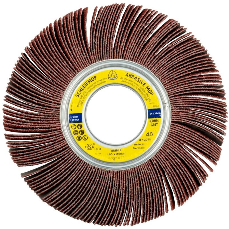 Klingspor SM 611 Schleifmopräder LS 309 X, 250 x 50 x 68,2 mm Korn 320 5:1 paketiert