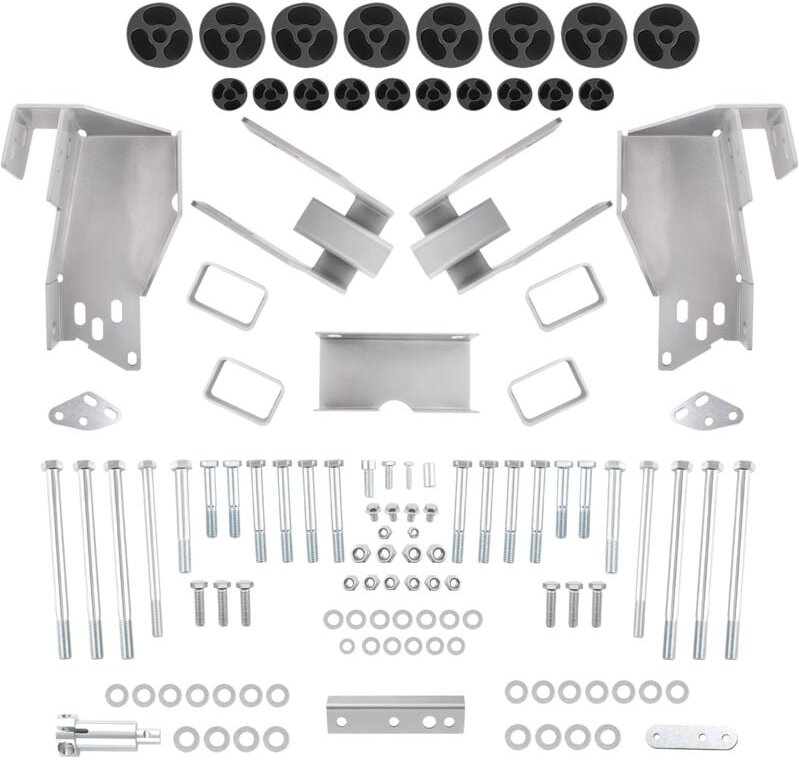 Body Lift Kit 3" für Chevrolet GMC Silverado Sierra 1500 Extended Cab 2007-20133" Body Lift Kit für Chevy GMC Silverado ...