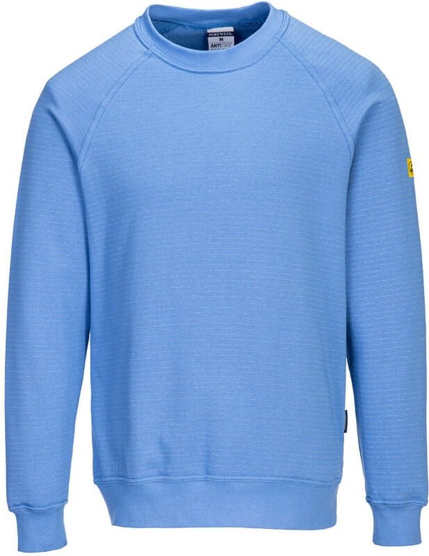 Antistatisches ESD-Sweatshirt Blau Hamilton XL