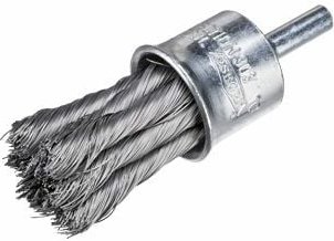 Osborn - Bürstenbürste geflochtener Stahldraht mit 6 mm Stamm Filament-Ø 0,15 mm (20x29) 9906030302