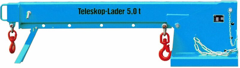 Bauer Teleskop-Lader KTH 5,0, lackiert, Lichtblau